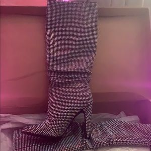 Rhinestone boots